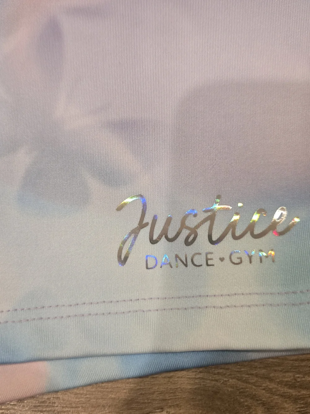 NWT Justice Girls Cinch Waistband Shortie Pastel Butterfly Size L 12/14 X2
